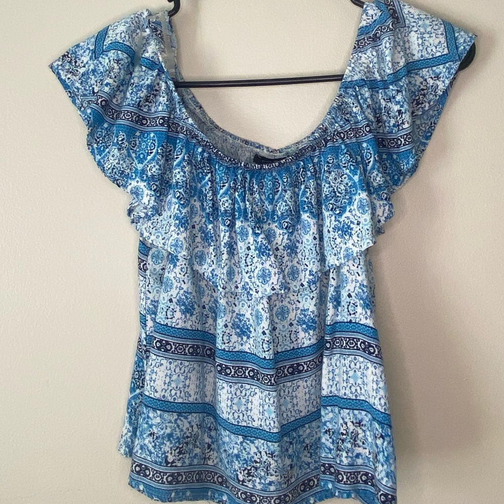 Blue blouse